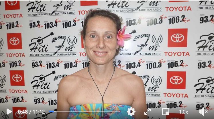 Amandine Herbeth Hiti FM